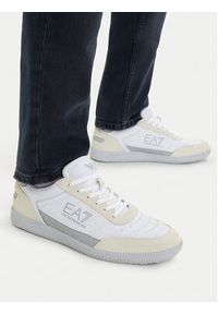 EA7 Emporio Armani Sneakersy 7X000406 AF19827 MZ336 Szary. Kolor: szary. Materiał: skóra #6