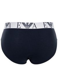 Emporio Armani Underwear Komplet 3 par slipów EM000258 AF14131 MB139 Granatowy. Kolor: niebieski. Materiał: bawełna