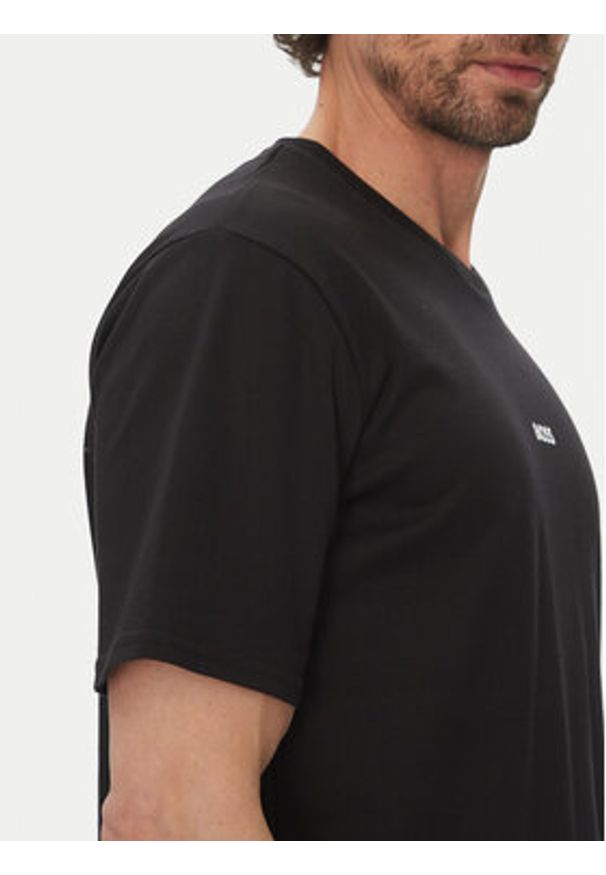 BOSS Piżama Relax 50540613 Czarny Regular Fit. Kolor: czarny. Materiał: bawełna
