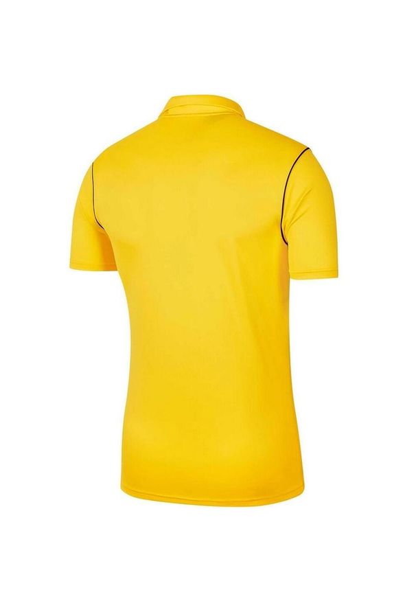 Nike - Koszulka Polo Dla Dzieci Dry Park 20. Typ kołnierza: polo. Kolor: żółty
