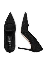 Eva Minge Szpilki EO-OCEAN-LT382-10 Czarny. Kolor: czarny. Materiał: materiał. Obcas: na szpilce #6