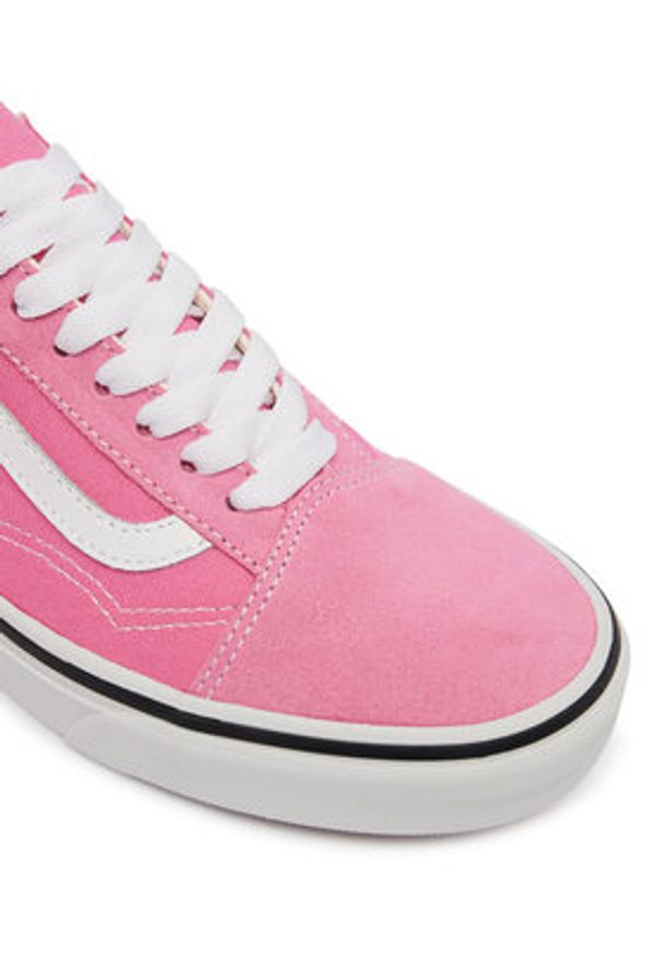 Vans Tenisówki Old Skool VN000D6WFRQ1 Różowy. Kolor: różowy. Materiał: skóra, zamsz