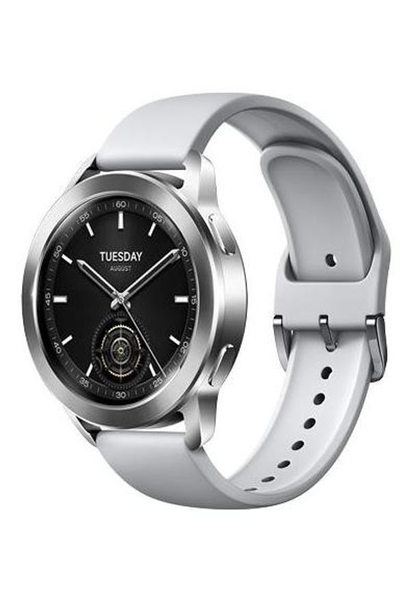 Smartwatch Xiaomi Watch S3 srebrny. Rodzaj zegarka: smartwatch. Kolor: srebrny