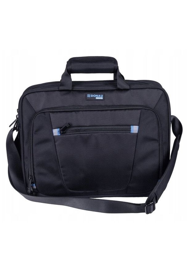Donau - Torba na laptopa DONAU TRAVEL Zurich, 15,6", 12l, czarna. Kolor: czarny
