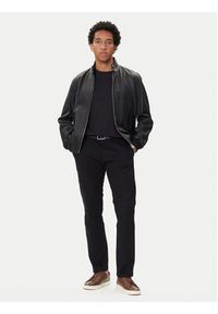 BOSS Kurtka skórzana H-Moiner 50543899 Czarny Regular Fit. Kolor: czarny. Materiał: skóra #7