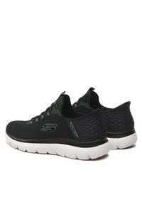 skechers - Skechers Sneakersy High Range 232457 Czarny. Kolor: czarny. Materiał: materiał