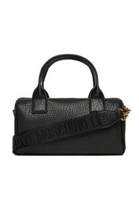 Love Moschino - LOVE MOSCHINO Torebka JC4338PP0NK1400A Czarny. Kolor: czarny. Materiał: skórzane