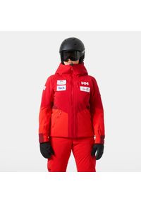 Damska kurtka narciarska Helly Hansen Kvitfjell Race. Kolor: czerwony. Sezon: zima. Sport: narciarstwo #1