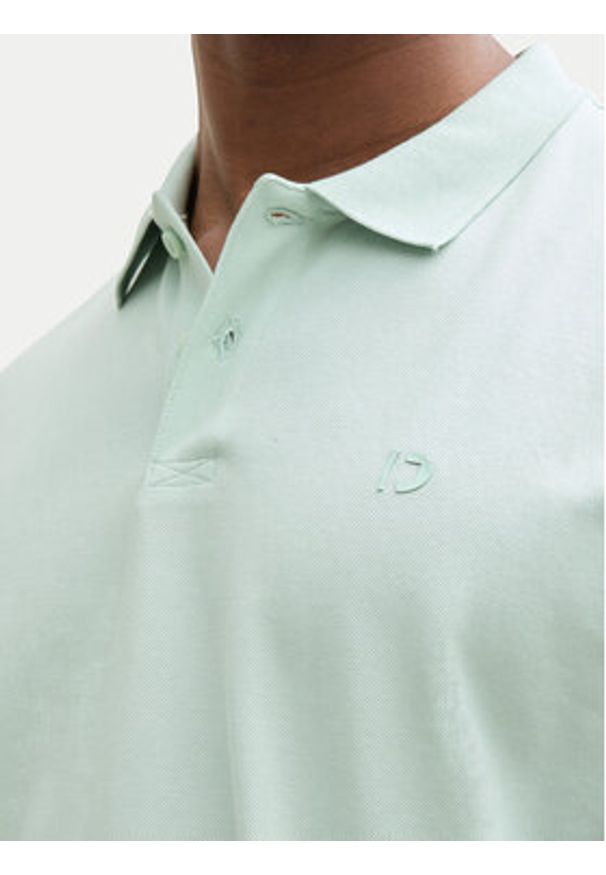 Tom Tailor Denim Polo 1045587 Zielony Regular Fit. Typ kołnierza: polo. Kolor: zielony. Materiał: bawełna