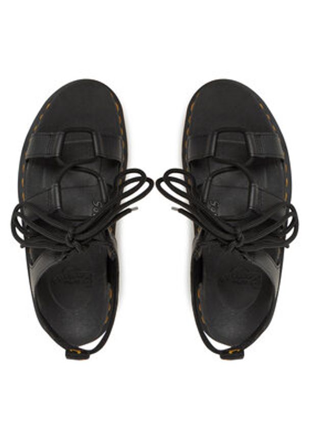 Dr. Martens Sandały Nartilla DM31617001 Czarny. Kolor: czarny. Materiał: skóra