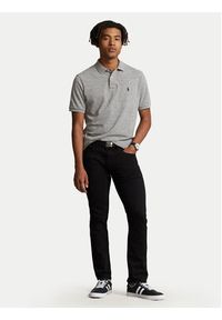 Polo Ralph Lauren Polo 710548797011 Szary Slim Fit. Typ kołnierza: polo. Kolor: szary. Materiał: bawełna #3
