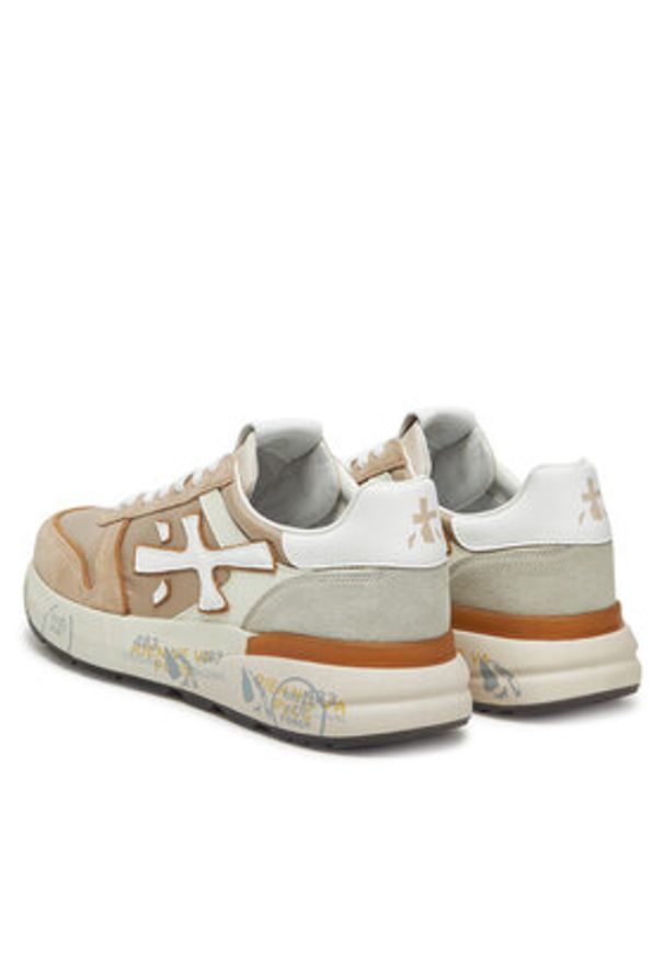 Premiata Sneakersy Mick Var 7213 Beżowy. Kolor: beżowy. Materiał: materiał
