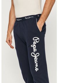Pepe Jeans - Spodnie piżamowe Bard. Kolor: niebieski. Wzór: nadruk #2