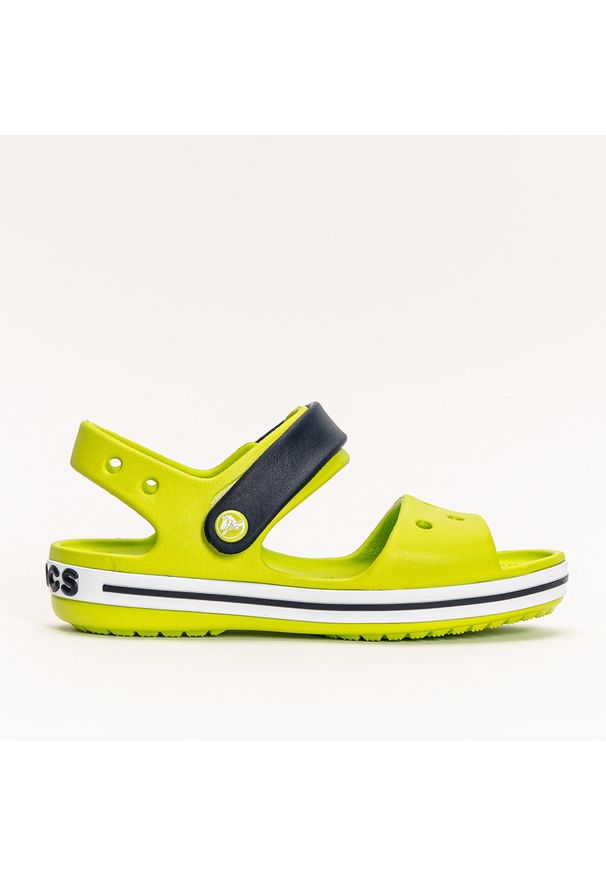 Sandałki dziecięce Crocs Crocband (12856-3TX). Kolor: zielony