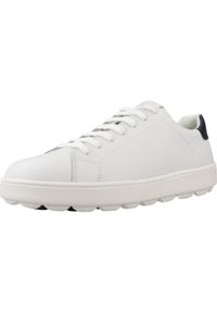 Tenisówki Geox Model D Spherica Ecub-1 Kolor Biały. Okazja: na co dzień. Kolor: biały. Materiał: skóra, tkanina #1