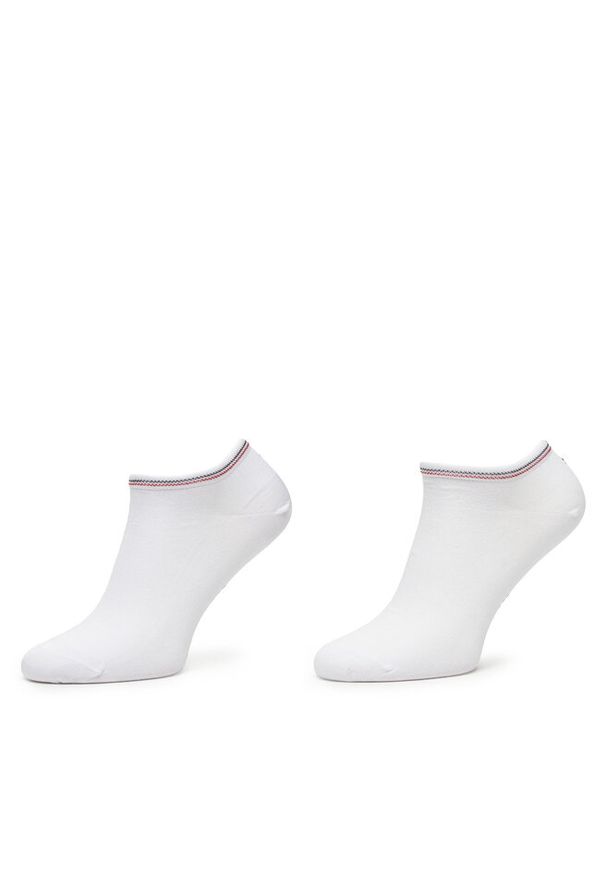 TOMMY HILFIGER - Skarpety krótkie Tommy Hilfiger. Kolor: biały