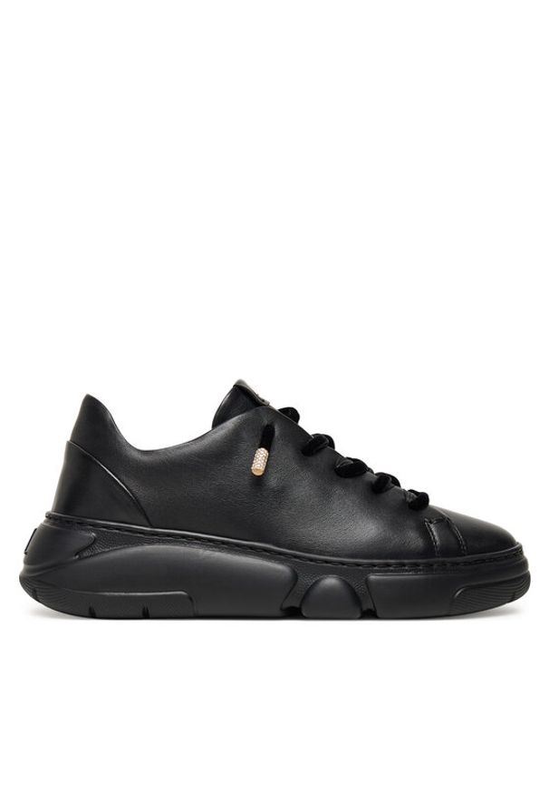AGL Sneakersy Sheila Vel Vet D938056PGKA0761013 Czarny. Kolor: czarny. Materiał: skóra