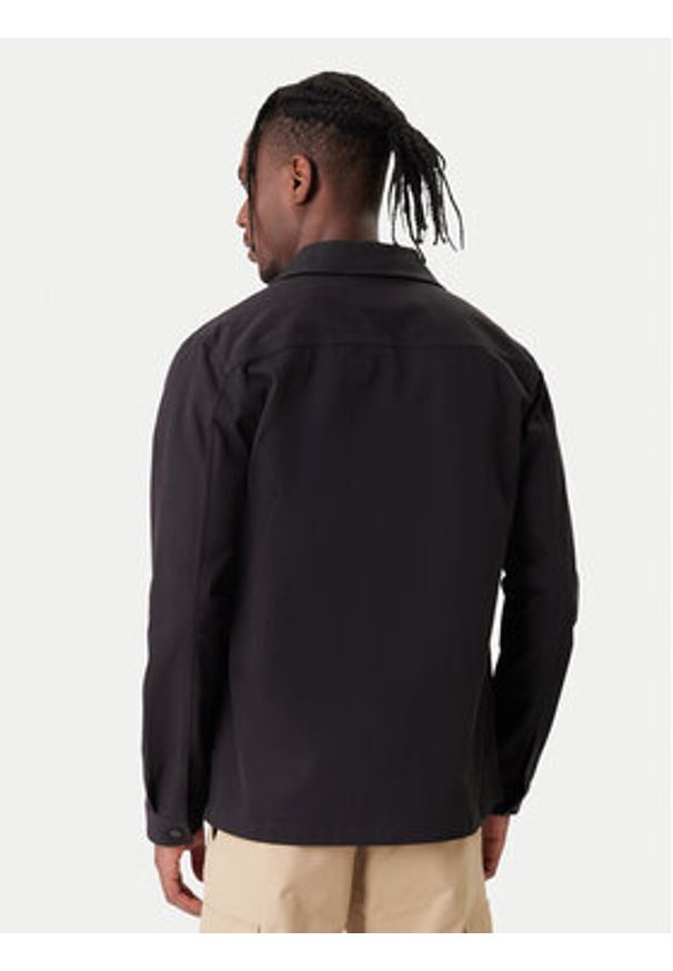 Hugo - HUGO Koszula Epoldo 50545383 Czarny Oversize. Kolor: czarny. Materiał: bawełna