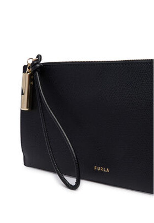 Furla Torebka Iride M WE00890 ARE000 CN O6000 Czarny. Kolor: czarny. Materiał: skórzane