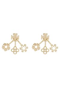Kolczyki Tory Burch. Materiał: złote. Kolor: złoty