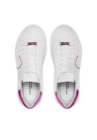 Philippe Model Sneakersy Temple BJLD WM01 Biały. Kolor: biały. Materiał: skóra
