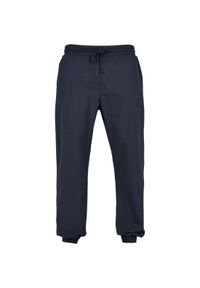 Damski strój do joggingu Urban Classics Basic. Kolor: niebieski. Materiał: dresówka. Długość: długie. Sport: bieganie #1