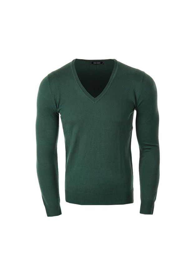 Antony Morato Sweter V-Neck S | MMSW00215 | Mężczyzna | Zielony. Okazja: na co dzień. Typ kołnierza: dekolt w serek. Kolor: zielony. Materiał: wełna, akryl. Styl: casual