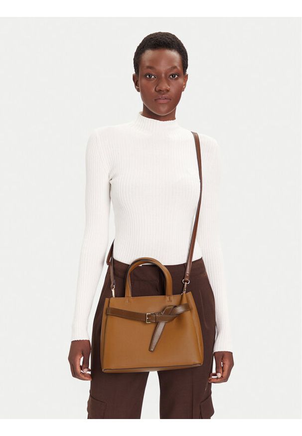 Aldo Torebka Ebaeclya 14076784 Brązowy. Kolor: brązowy. Materiał: skórzane