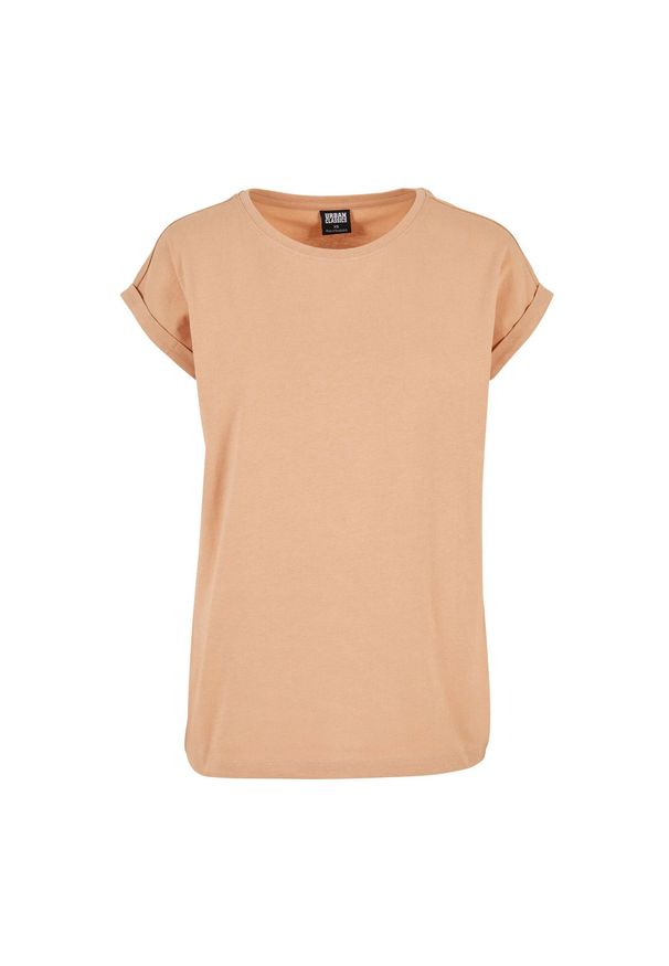 Urban Classics - Koszulka Damska Z Rozszerzonym Ramieniem. Kolor: żółty, pomarańczowy, wielokolorowy