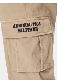 Aeronautica Militare Spodnie materiałowe 241PA1329CT3293 Beżowy Regular Fit. Kolor: beżowy. Materiał: bawełna