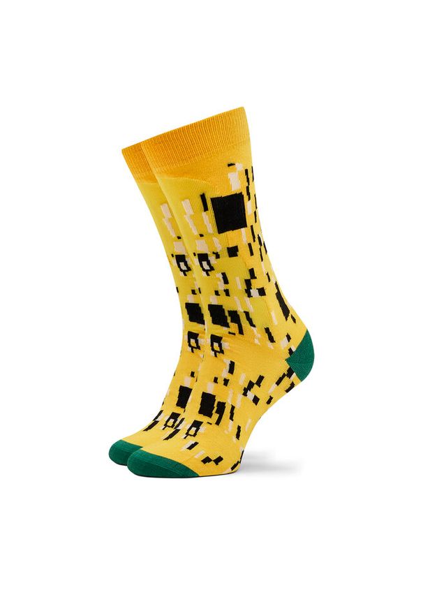 Skarpety wysokie unisex Curator Socks. Kolor: żółty