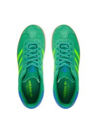 Adidas - adidas Sneakersy Gazelle JP7127 Zielony. Kolor: zielony. Materiał: zamsz, skóra. Model: Adidas Gazelle #8