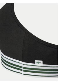 Lacoste Biustonosz top IF8179 Czarny. Kolor: czarny. Materiał: bawełna #3