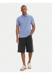 Tommy Jeans Polo DM0DM22708 Niebieski Regular Fit. Typ kołnierza: polo. Kolor: niebieski. Materiał: bawełna #3