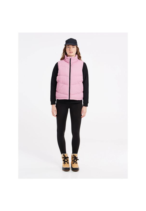 Damski polar bez rękawów Protest Prtrhone. Kolor: różowy. Materiał: polar. Długość rękawa: bez rękawów. Sezon: zima. Sport: narciarstwo