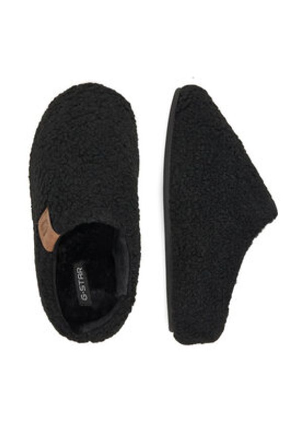 G-Star RAW - G-Star Raw Kapcie CEO-WSS21713-01 Czarny. Kolor: czarny. Materiał: materiał