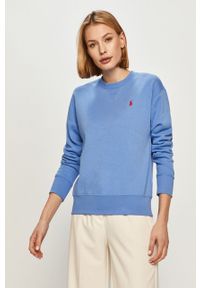 Polo Ralph Lauren - Bluza bawełniana. Okazja: na co dzień. Typ kołnierza: polo. Kolor: niebieski. Materiał: bawełna. Styl: casual #1