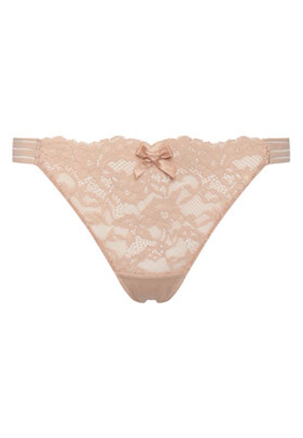 Hunkemöller Komplet stringów 302722 Kolorowy. Materiał: syntetyk. Wzór: kolorowy