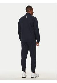 EA7 Emporio Armani Dres 8NPV60 PJVRZ 1562 Granatowy Regular Fit. Kolor: niebieski. Materiał: bawełna #3
