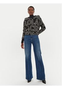 ViCOLO Jeansy DS0042 Granatowy Reglan Fit. Kolor: niebieski #3