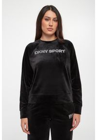 Bluza damska welurowa DKNY. Materiał: welur #2