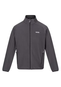 Regatta - Męski Polar Z Suwakiem Hadfield. Kolor: szary. Materiał: polar. Sport: turystyka piesza #1