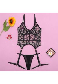 Intica - Body z delikatnego materiału na romantyczne wieczory Elene. Materiał: materiał #1