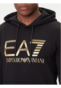 EA7 Emporio Armani Bluza 7M001190 AF17787 UC001 Czarny Regular Fit. Kolor: czarny. Materiał: bawełna #4