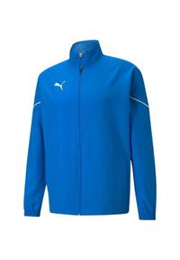 Kurtka uniwersalna męska Puma Teamrise Sideline. Kolor: niebieski. Materiał: syntetyk. Sport: turystyka piesza #1