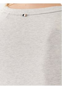 BOSS - Boss T-Shirt 50490018 Szary Slim Fit. Kolor: szary. Materiał: bawełna