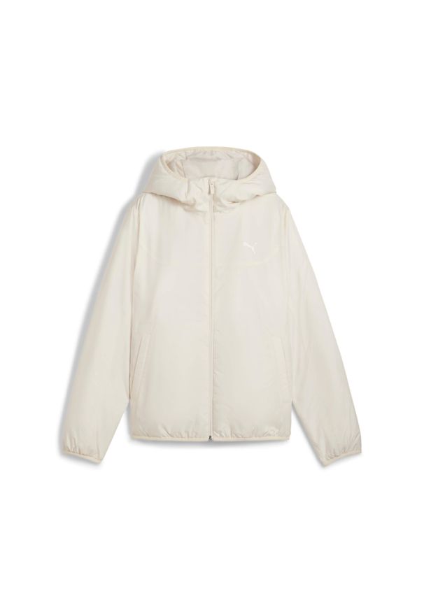 Damska kurtka z kapturem Puma ESS Light. Typ kołnierza: kaptur. Kolor: biały