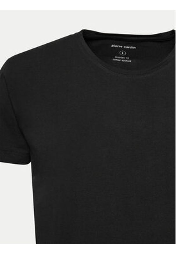 Pierre Cardin Komplet 2 t-shirtów 29990.000.9000 Czarny Modern Fit. Kolor: czarny. Materiał: bawełna