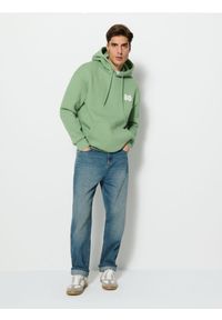 Sinsay - Bluza The Moomins - zielony. Kolor: zielony #1