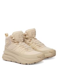 EA7 Emporio Armani Sneakersy Stivale 7X000299 AF18450 MZ244 Beżowy. Kolor: beżowy. Materiał: materiał #5